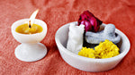 Marble Plate with Nandi And Shivling set