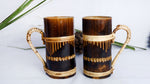 Bamboo printed mugs for Lassi/Milk.