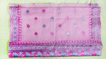 Pink Silver/Grey Phulkari Stall