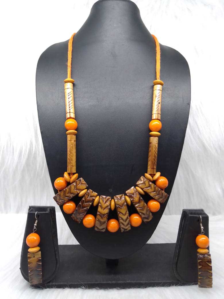 Rectangular Bamboo Set (orange)