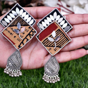 Mirror phool pati Banjara Jhumka