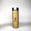 Bamboo Stainless Steel Flask Water Bottle