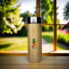 Bamboo Stainless Steel Flask Water Bottle