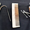 Bamboo Bathroom essentials Combo with holder