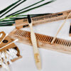Bamboo Bathroom essentials Combo with holder