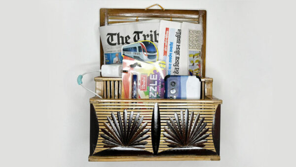 Bamboo Newspaper/Magazine Holder