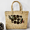 Kauna Grass Mehndi Embroidered Square Bag