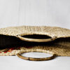 Kauna Grass Orange Embroidered U Bag