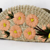 Kauna Grass Dark Peach Embroidered Clutch