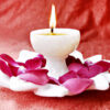 Marble Kamal Plate With Diya Combo