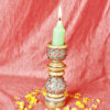 Marble Painted Candle Stand