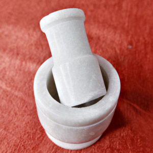 Marble Hamam Dasta/Mortar and Pestle