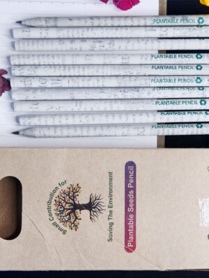 Plantable seed newspaper pencil box (Pack of 10)