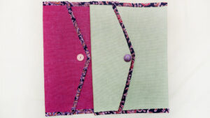 Jute Folder with Kalamkari Piping