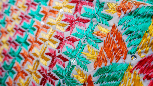 Multicolour Phulkari Stall