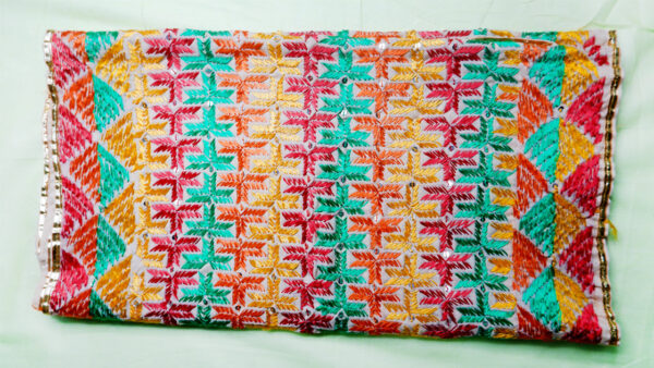 Multicolour Phulkari Stall