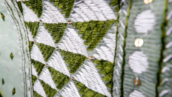 Green Phulkari Dupatta