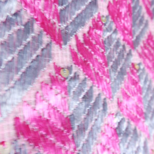 Pink Silver/Grey Phulkari Stall