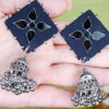 Black mirror jhumka