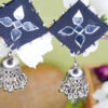 Black mirror jhumka