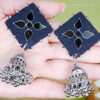 Black mirror jhumka