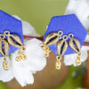 Blue Shell Stud