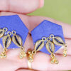 Blue Shell Stud