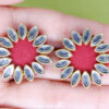 Red Kundan Stud