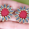 Red Kundan Stud