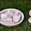 Marble Plate with Nandi And Shivling set