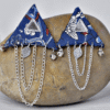 Trikon Chain Patti Earrings