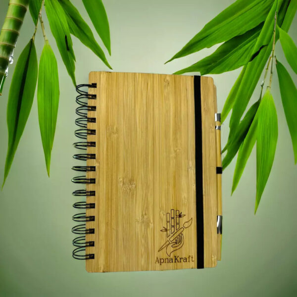 Bamboo Haat Diary Set - Great for Personal and Office Use