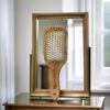 Wooden hair brush