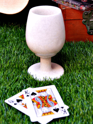 Marble Wine Glass