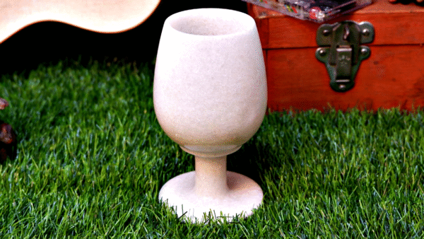 Marble Wine Glass