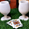 Marble Wine Glass