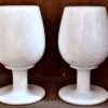 Marble Wine Glass