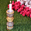 Marble Painted Candle Stand