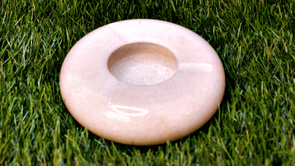 Marble Ash Tray with 2 Wine Glass Combo