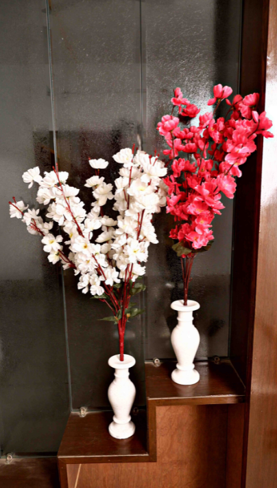 Marble White Flower Pot