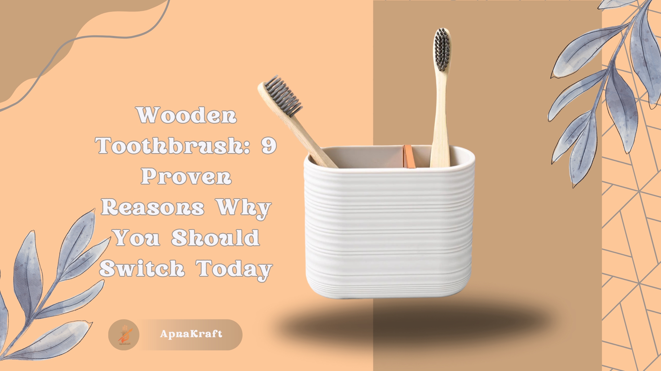 wooden toothbrush