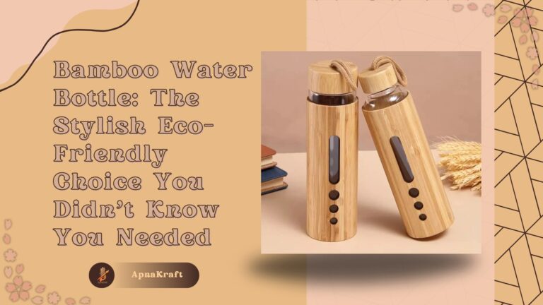 Bamboo Water Bottle