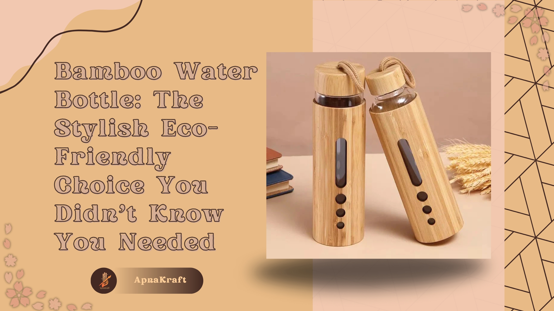 Bamboo Water Bottle