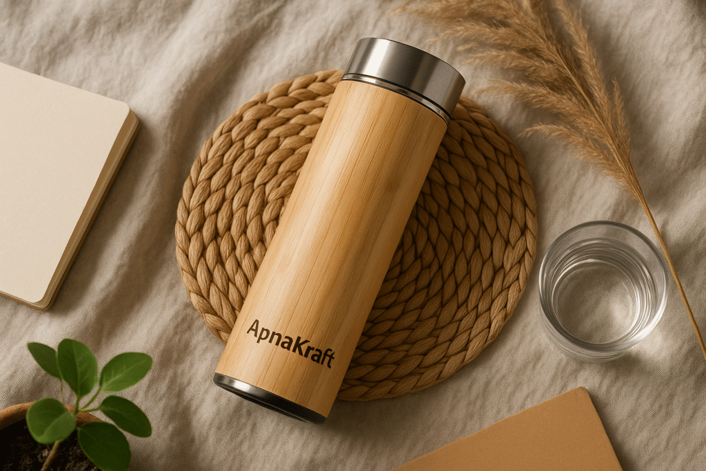 Why Choose a Bamboo Water Bottle by apnakraft